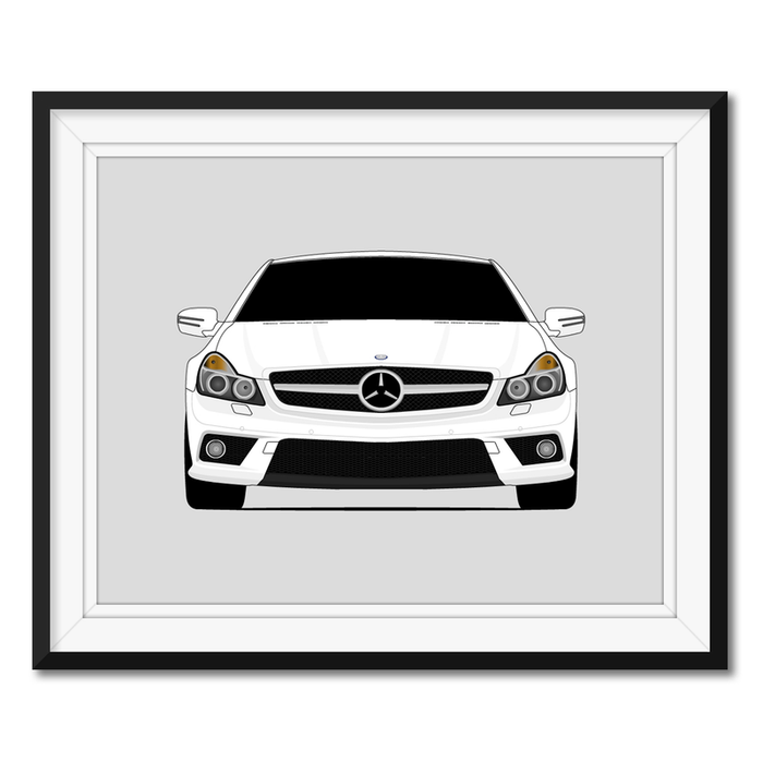 Mercedes-Benz SL63 R230 (2008-2011) Poster