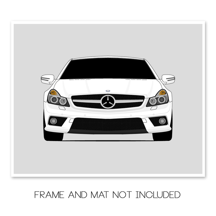 Mercedes-Benz SL63 R230 (2008-2011) Poster
