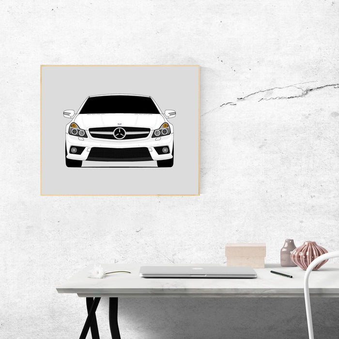 Mercedes-Benz SL63 R230 (2008-2011) Poster
