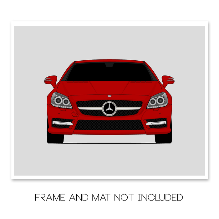 Mercedes-Benz SLK (2011-2015) R172 Poster
