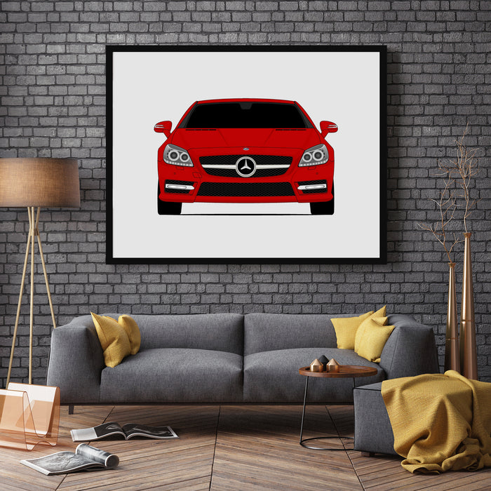 Mercedes-Benz SLK (2011-2015) R172 Poster