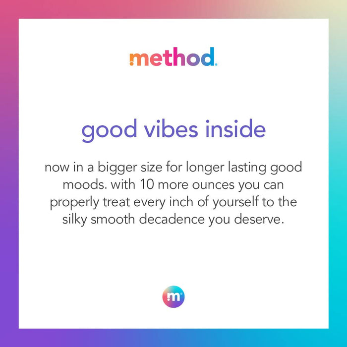 Method Body Wash, Simply Nourish – Subtle Fragrance Body Wash for Self-Care Aromatherapy