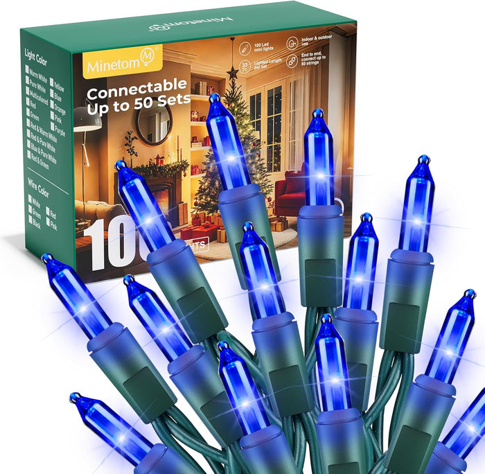Blue-Green Wire - 100 Count-33 ft