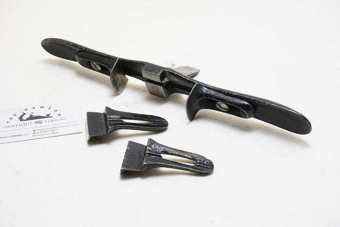 MINTY PRESTON 1386 CIRCULAR RABBET & FILLETSTER SHAVE - 2 PAIRS OF FENCES
