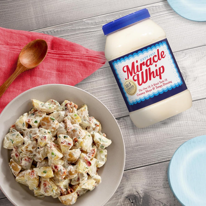 Miracle Whip Mayo-Style Spread – Tangy Flavor Boost for Healthy Sandwiches and Salads