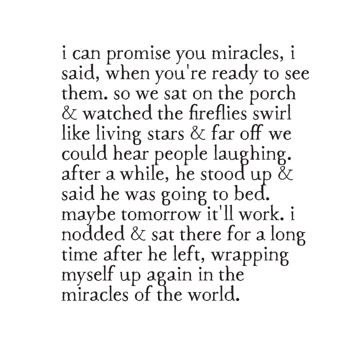 miracles print