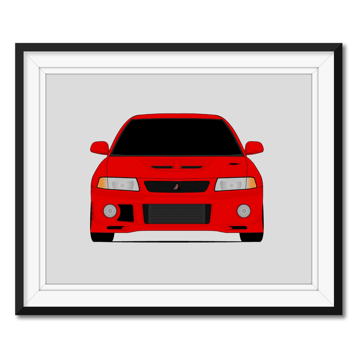 Mitsubishi Evo VI CP9A (1999-2001) Poster