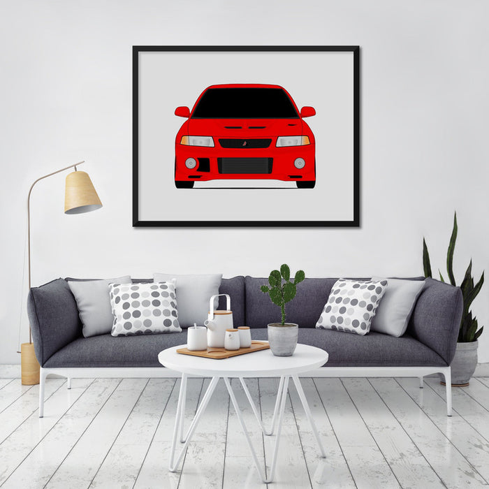 Mitsubishi Evo VI CP9A (1999-2001) Poster