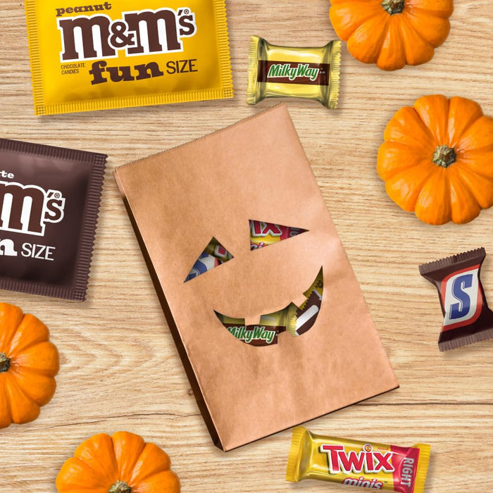 M&M'S, SNICKERS, TWIX & MILKY WAY Bulk Chocolate Assortment as a Hostess Gift for Fall Gatherings