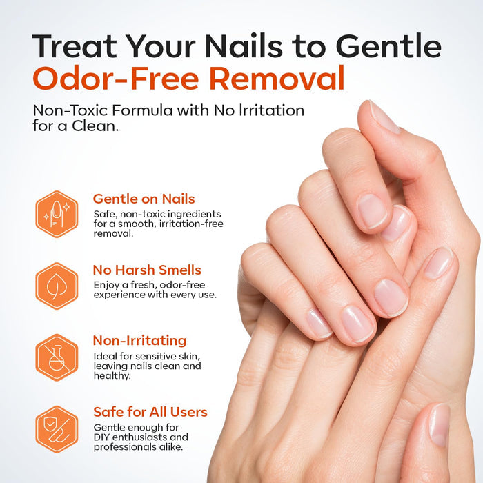 Modelones 50 ML Nail Glue Remover – Gentle Non-Irritating Formula for a Relaxing At-Home Manicure Ritual