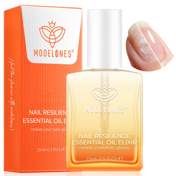 7-day nail repair serum claiming 30% improvement in nail luster and hardness