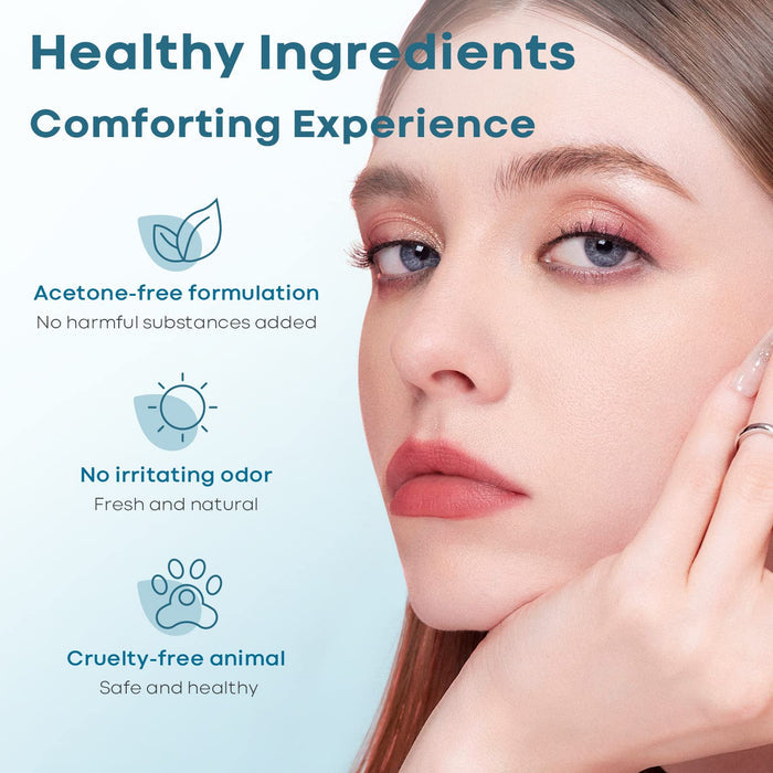 non-irritating, odorless formula tested safe for skin contact