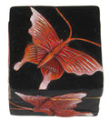 Butterflies - Soapstone Trinket Decor Box - Niger Bend