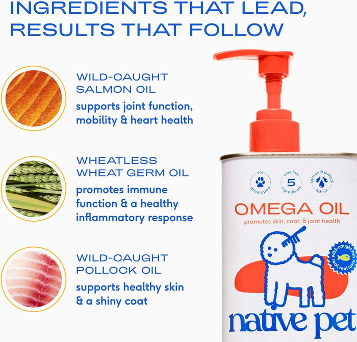 available in liquid (8/16/32 oz) and chew (30/60/120 count) formats including a 16oz bundle