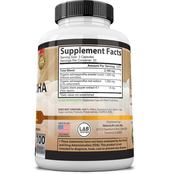 organic black pepper added for enhanced nutrient absorption