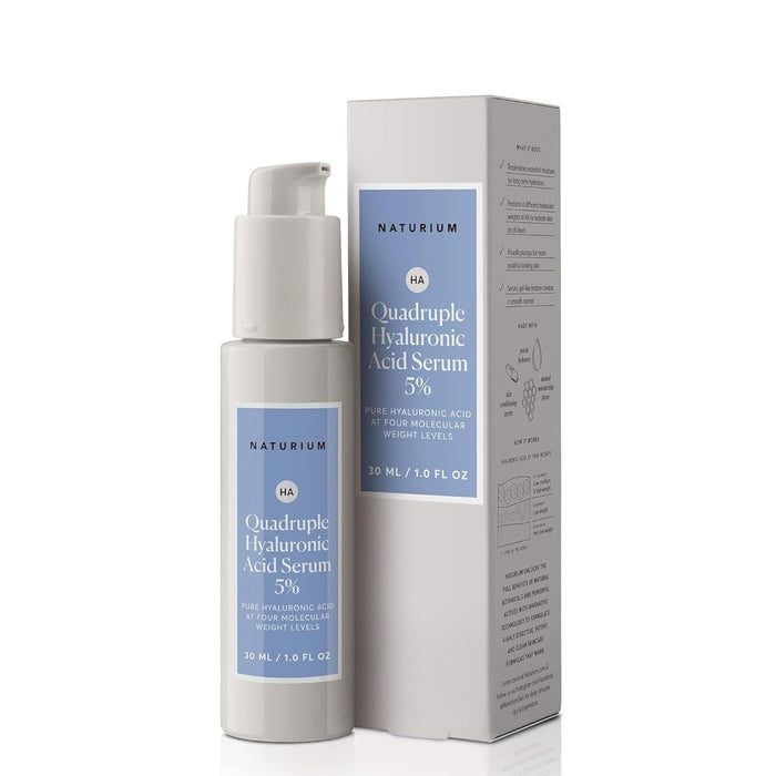 quadruple-weight hyaluronic acid complex (4 different molecular sizes) for layered skin penetration