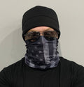 Neck Gaiter-Subdued American Flag.