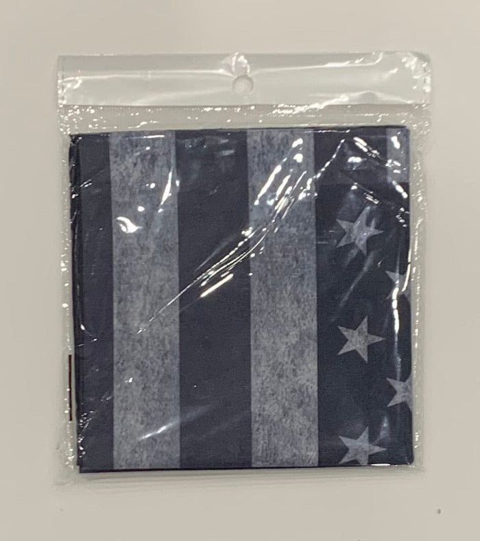 Neck Gaiter-Subdued American Flag.