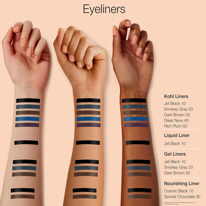 water-resistant and smudge-proof longwear finish