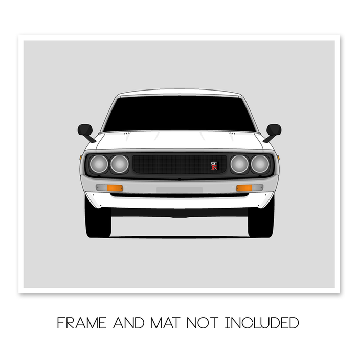 Nissan Skyline GT-R KPGC110 1973 Poster