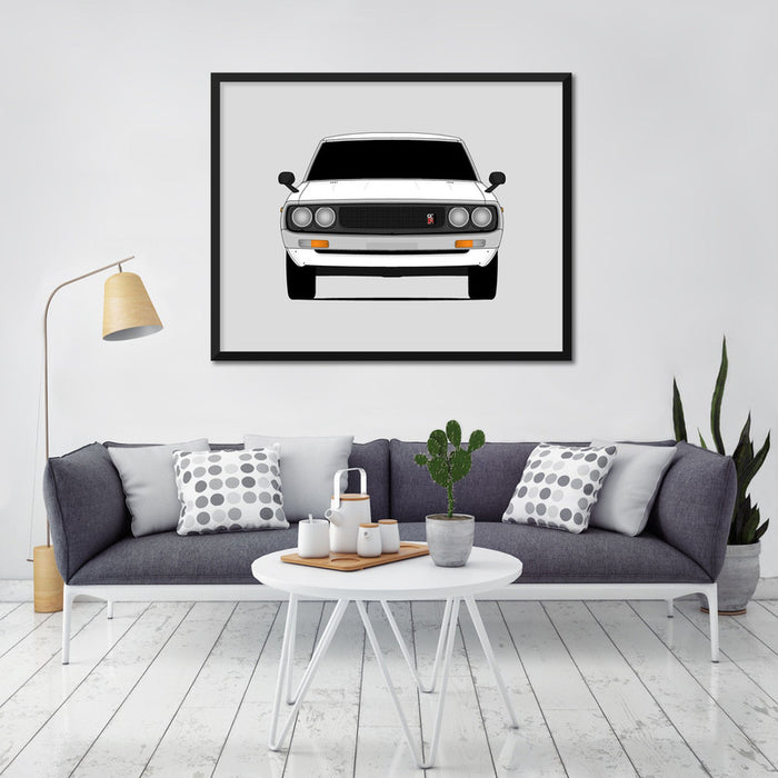 Nissan Skyline GT-R KPGC110 1973 Poster