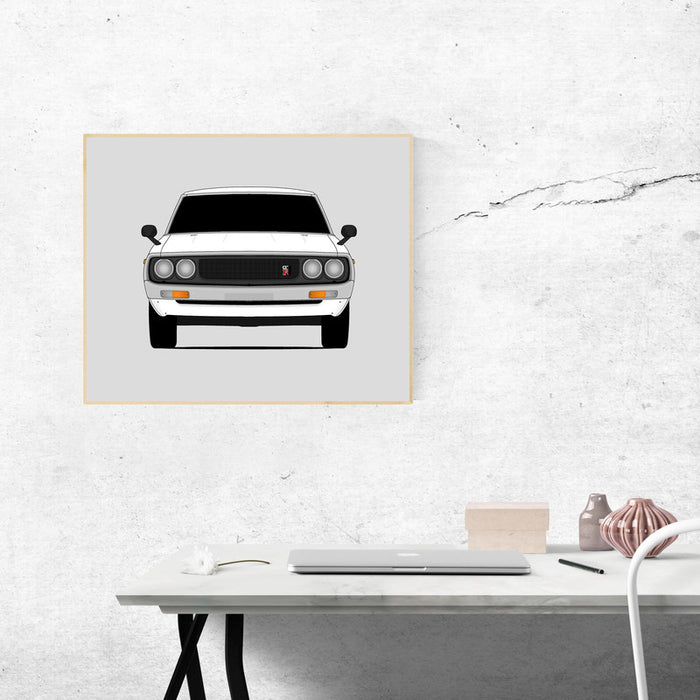 Nissan Skyline GT-R KPGC110 1973 Poster