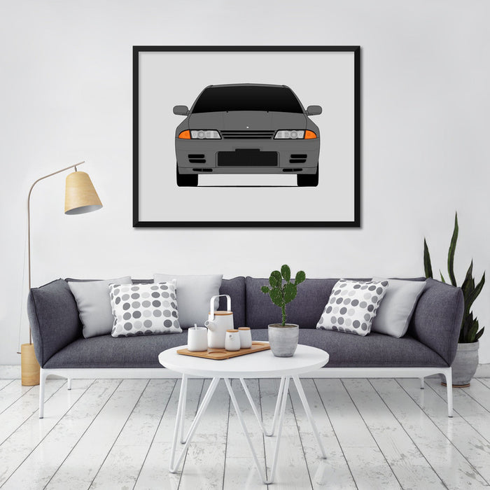 Nissan Skyline GT-R R32 (1989-1994) Poster