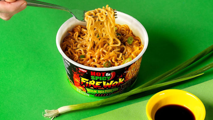 microwavable preparation in 6 minutes total (5 min cook + 1 min stand)