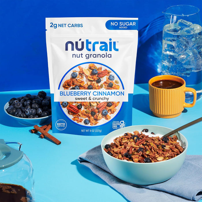 NuTrail Grain-Free Granola – Guilt-Free Evening Dessert Topping for Your Wind-Down Ritual