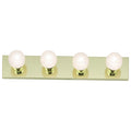 Vanity Nuvo SF77-189 4 Light - 24" - Vanity - Strip - Polished Brass Finish Nuvo