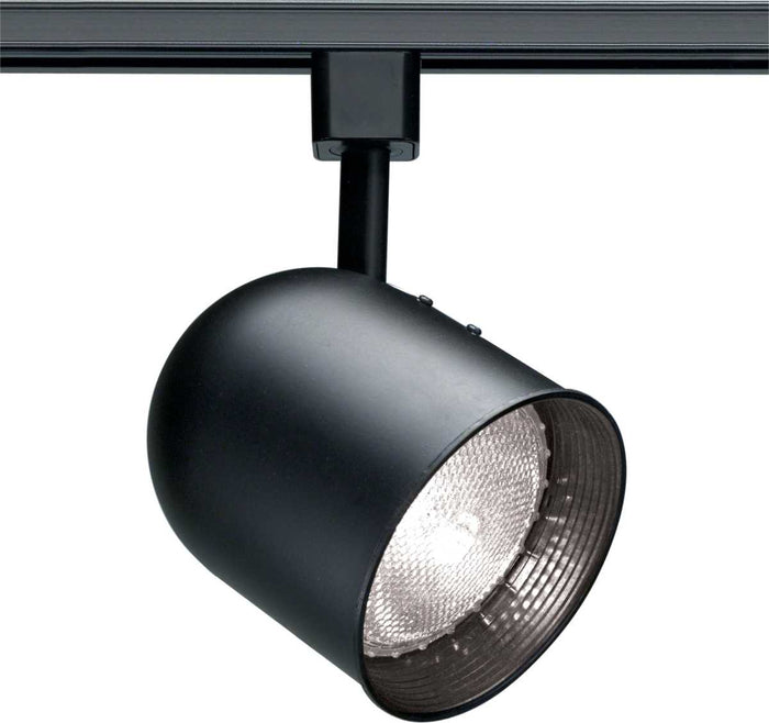 Track Head Nuvo TH217 1 Light - PAR20 - Track Head - Short Bullet Cylinder - Black Finish - H-Style Nuvo