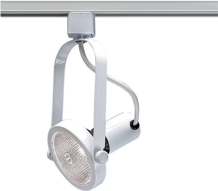 Track Head Nuvo TH222 1 Light - PAR30 - Track Head - Gimbal Ring - White Finish - H-Style Nuvo