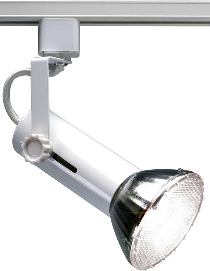 Track Head Nuvo TH226 1 Light - 2" - Track Head - Universal Holder - White Finish - H-Style Nuvo