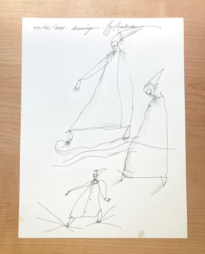 original pen & ink: drawings