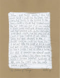 original pencil + paint: the fabric of things