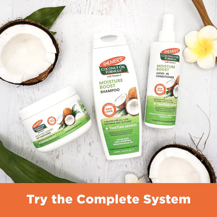 Palmer's Coconut Oil Deep Conditioner — Hypoallergenic, Free-From Formula Safe for Sensitive Scalps, 12 Fl Oz