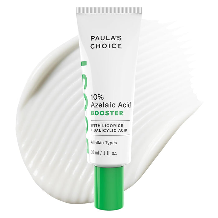 10% azelaic acid concentration targeting blemishes, dark spots, and redness