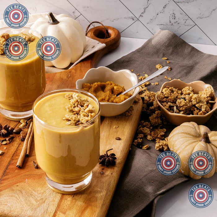 pumpkin spice seasoning blend with roasted peanut base