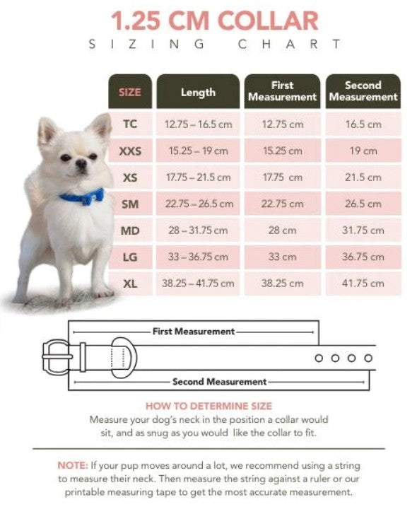 PEACHESNCREAM NOUVEAU BOW DOG COLLAR