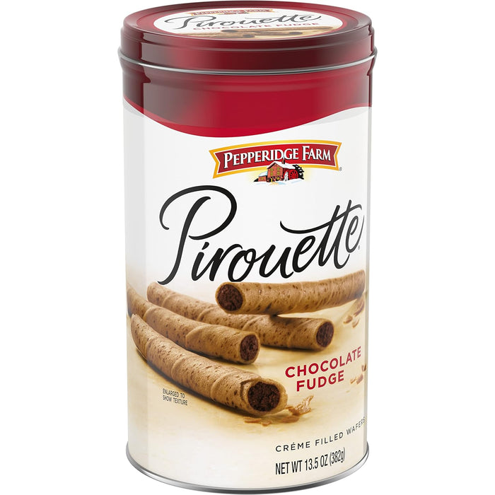 creamy crème filling in french vanilla, chocolate fudge, or chocolate hazelnut flavors