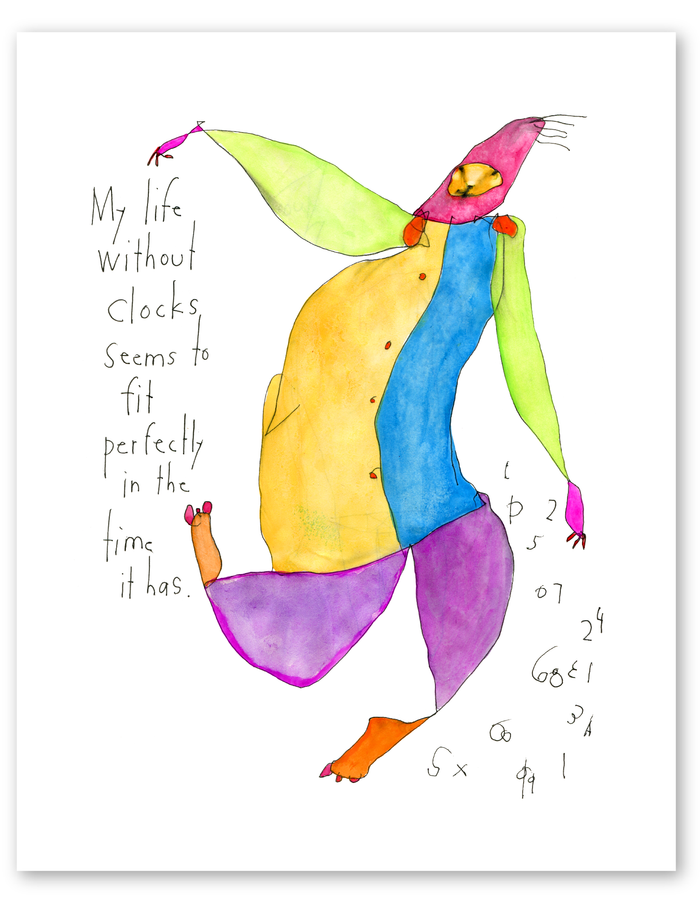 perfect time art print