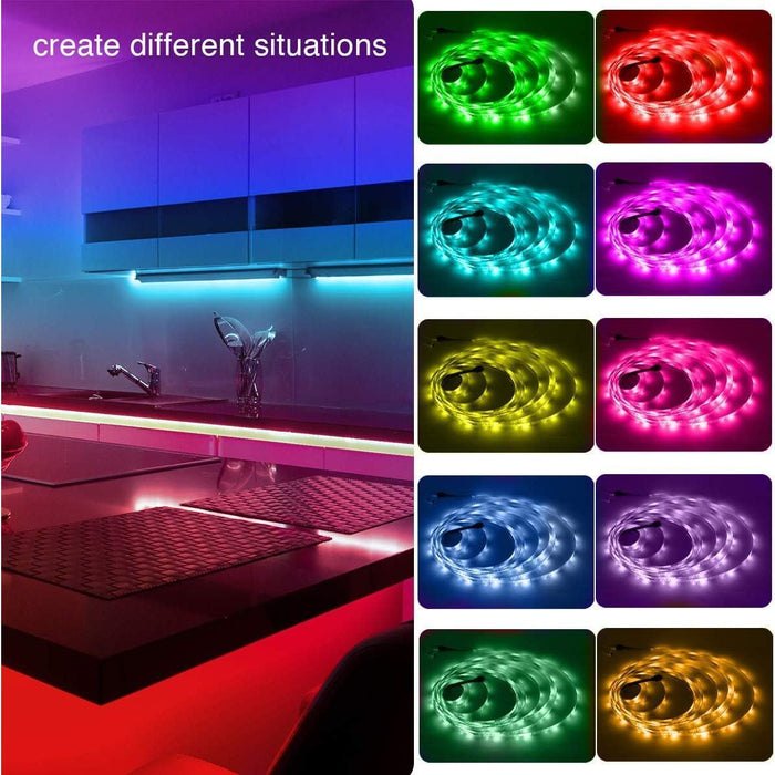 PHOPOLLO Music Sync LED Strip Lights – Housewarming Gift for Women with Smart App Control