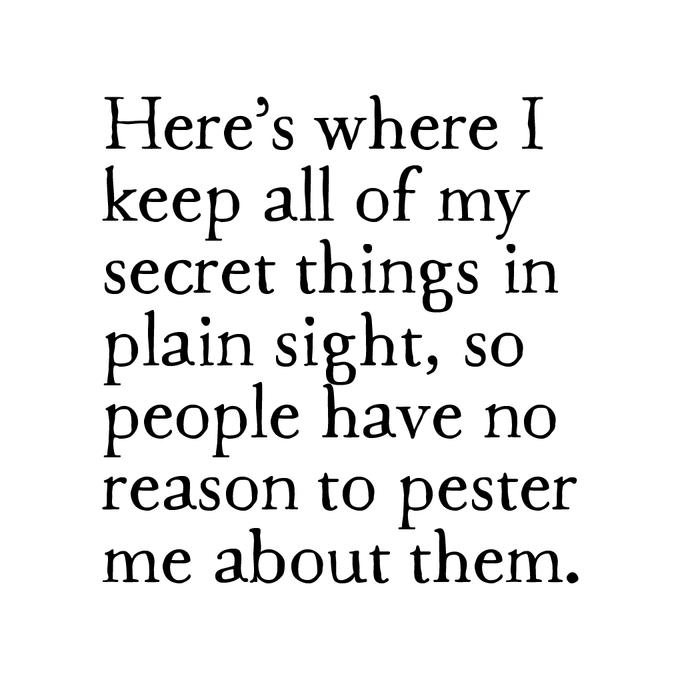 plain sight art print