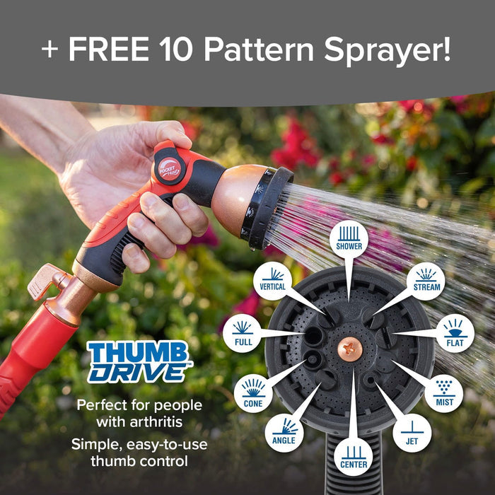 Pocket Hose Ballistic – Self-Contracting Hose for Intentional, Uncluttered Outdoor Spaces