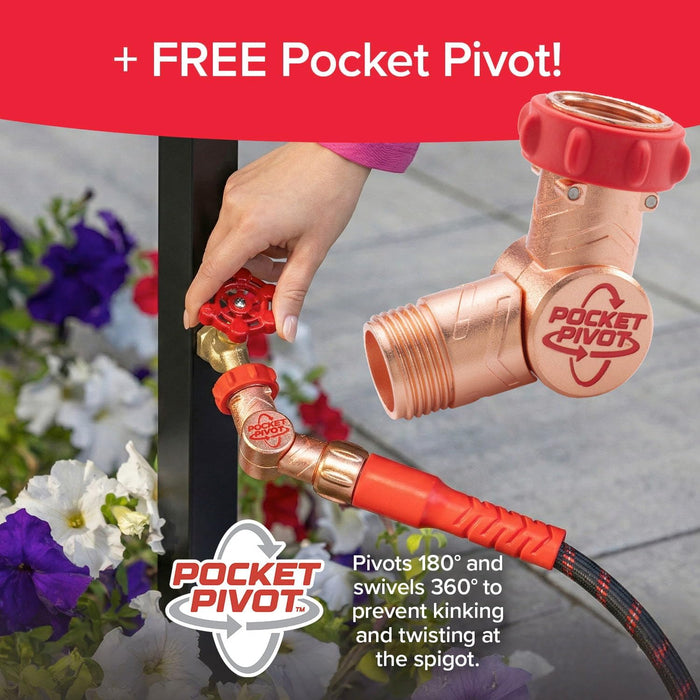 Pocket Hose Ballistic – Self-Contracting Hose for Intentional, Uncluttered Outdoor Spaces