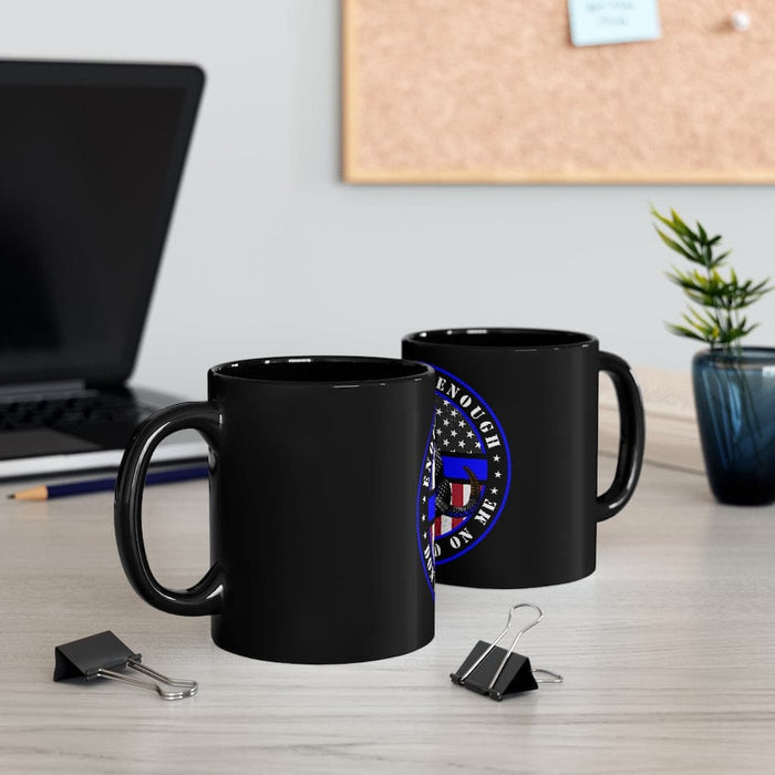 Police Officer Gift-Don't Tread on Me Coffee Mug-Thin Blue Line Coffee Cup.