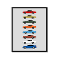 Pontiac GTO Generations (Side Profile)