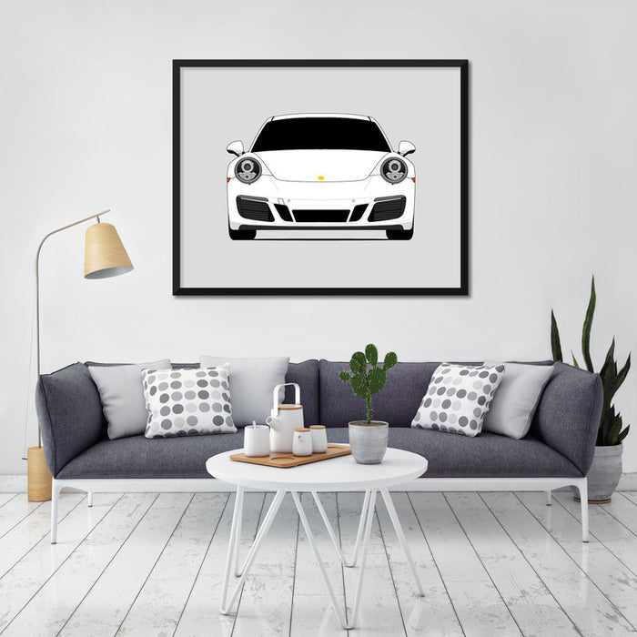 Porsche 911 Carrera GTS (2017-2019) 991.2 Poster