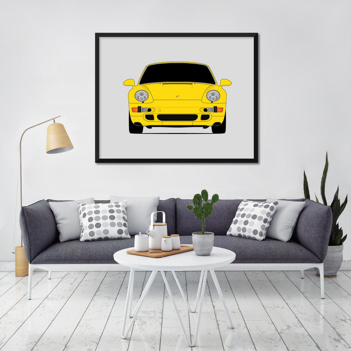 Porsche 911 Turbo (1995-1998) 993 Poster