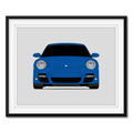 Porsche 911 Turbo (2006-2009) 997.1 Poster